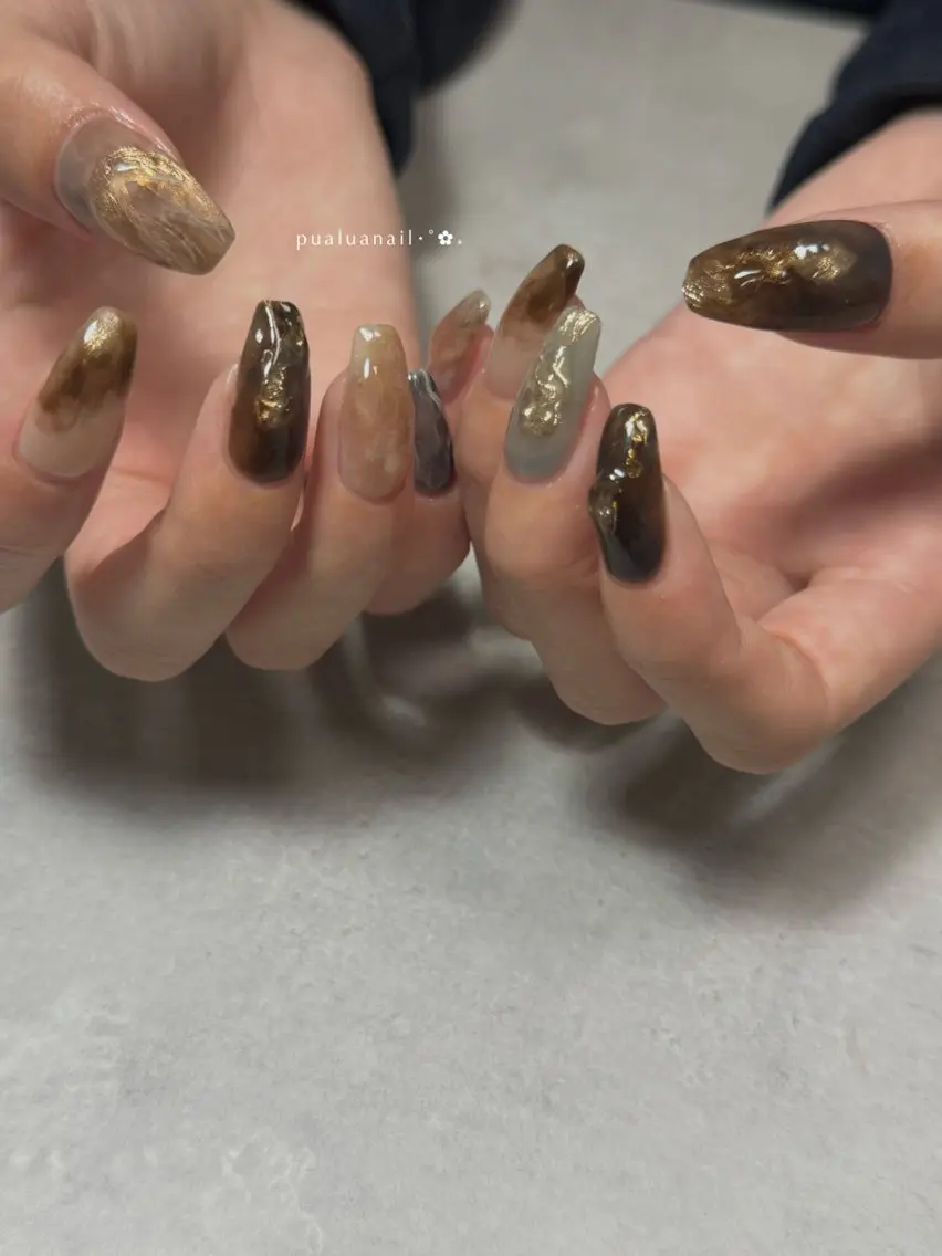 ネイル ハンドネイル pualua miharuのネイルデザイン