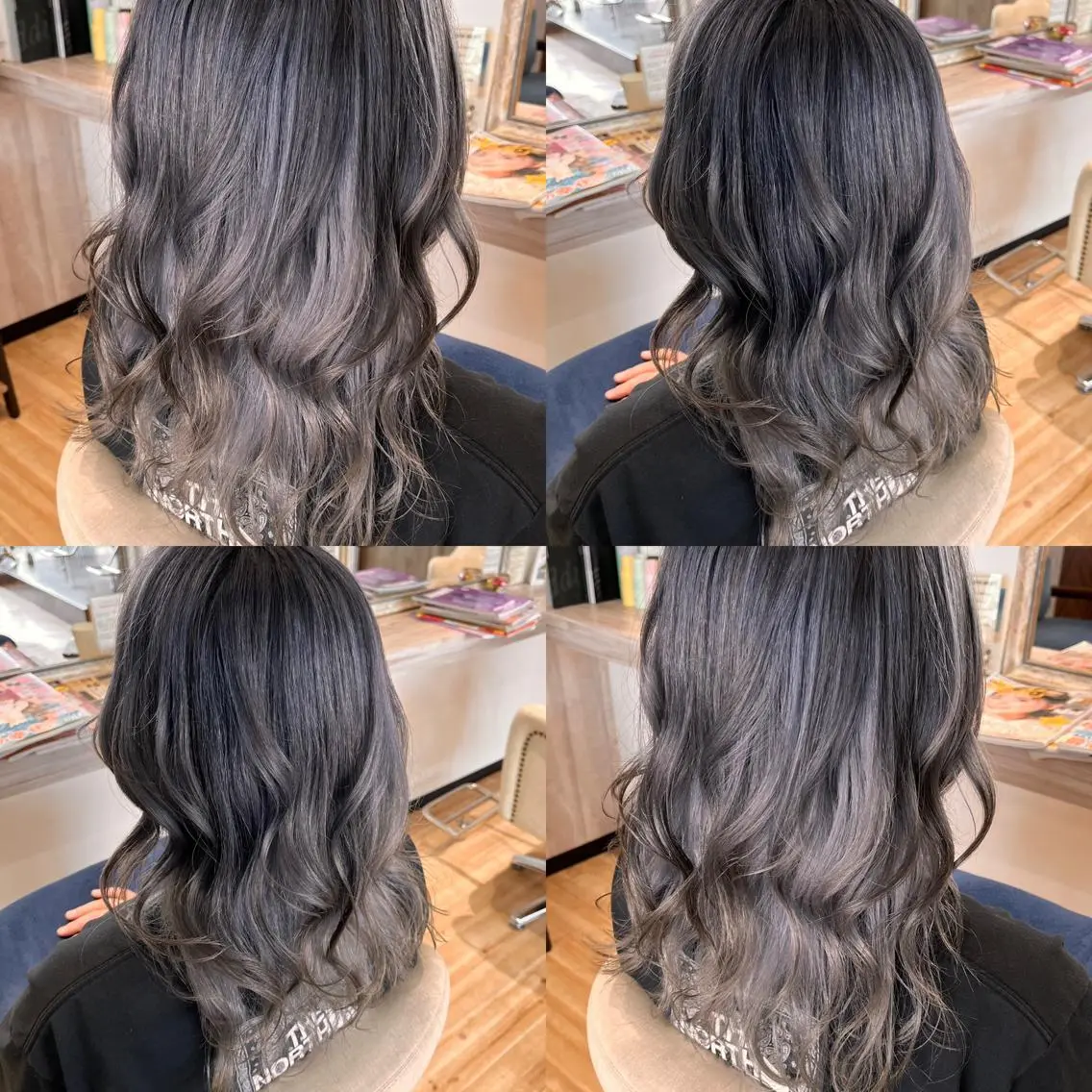 カラー バレイヤージュ Atelier 大内のヘアスタイル