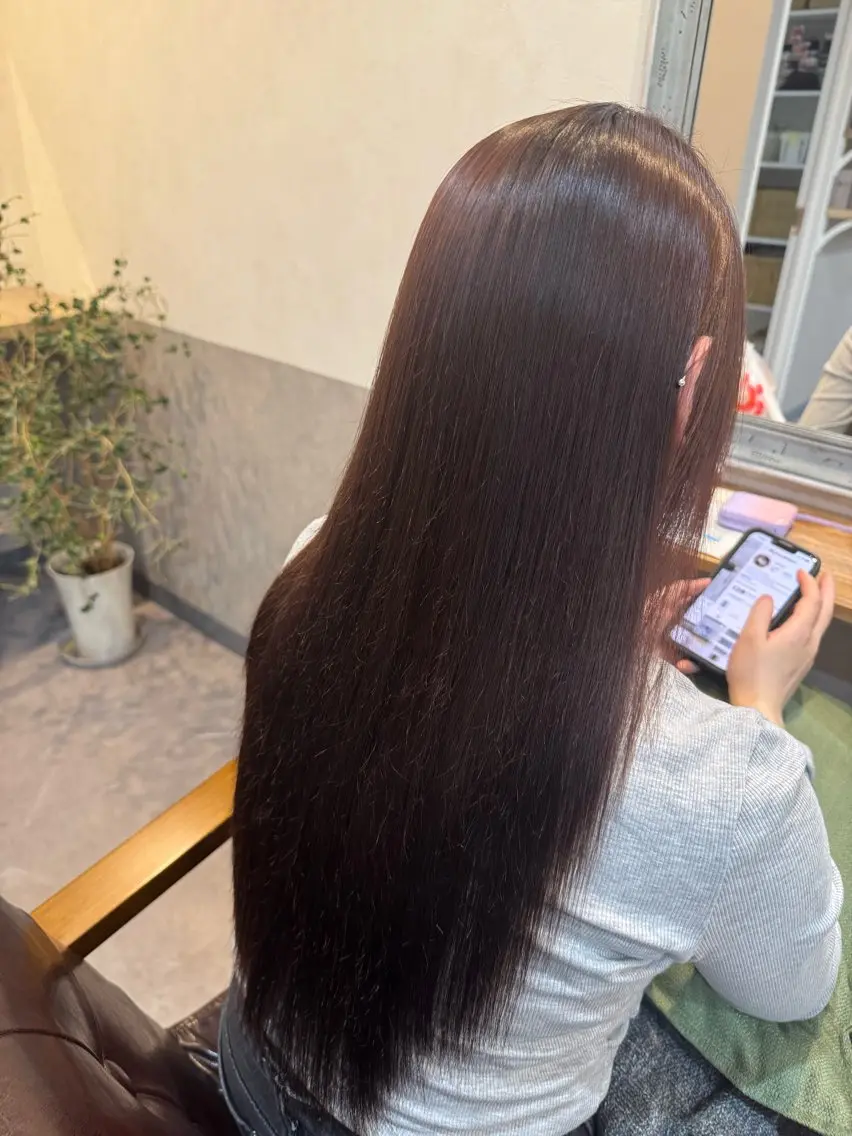 ロング 縮毛矯正 🫧髪質改善🫧/ ひじりなり🍏のヘアスタイル