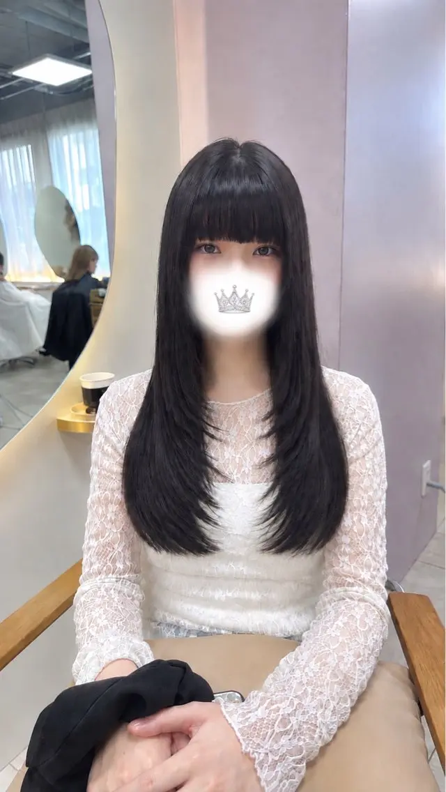 ロング カラー レイヤーカット トリートメント kyoka /静岡1の艶髪カラーのヘアスタイル