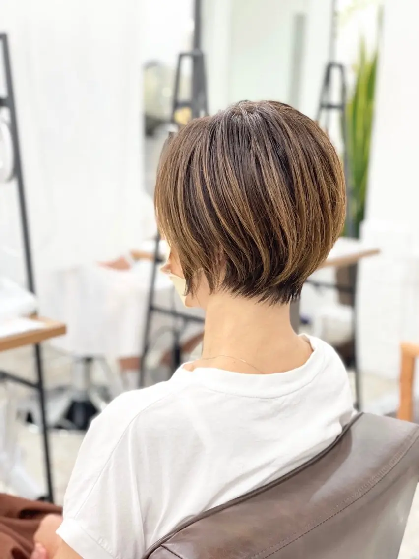 ショート カラー特化サロン ピリナ相武台前のヘアスタイル