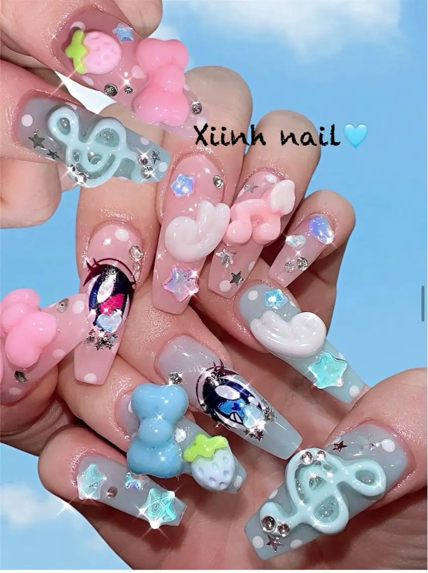 ネイル チークネイル 桜ネイル フットネイル ジェルネイル ハロウィン XIINH NAIL SALONのネイルデザイン