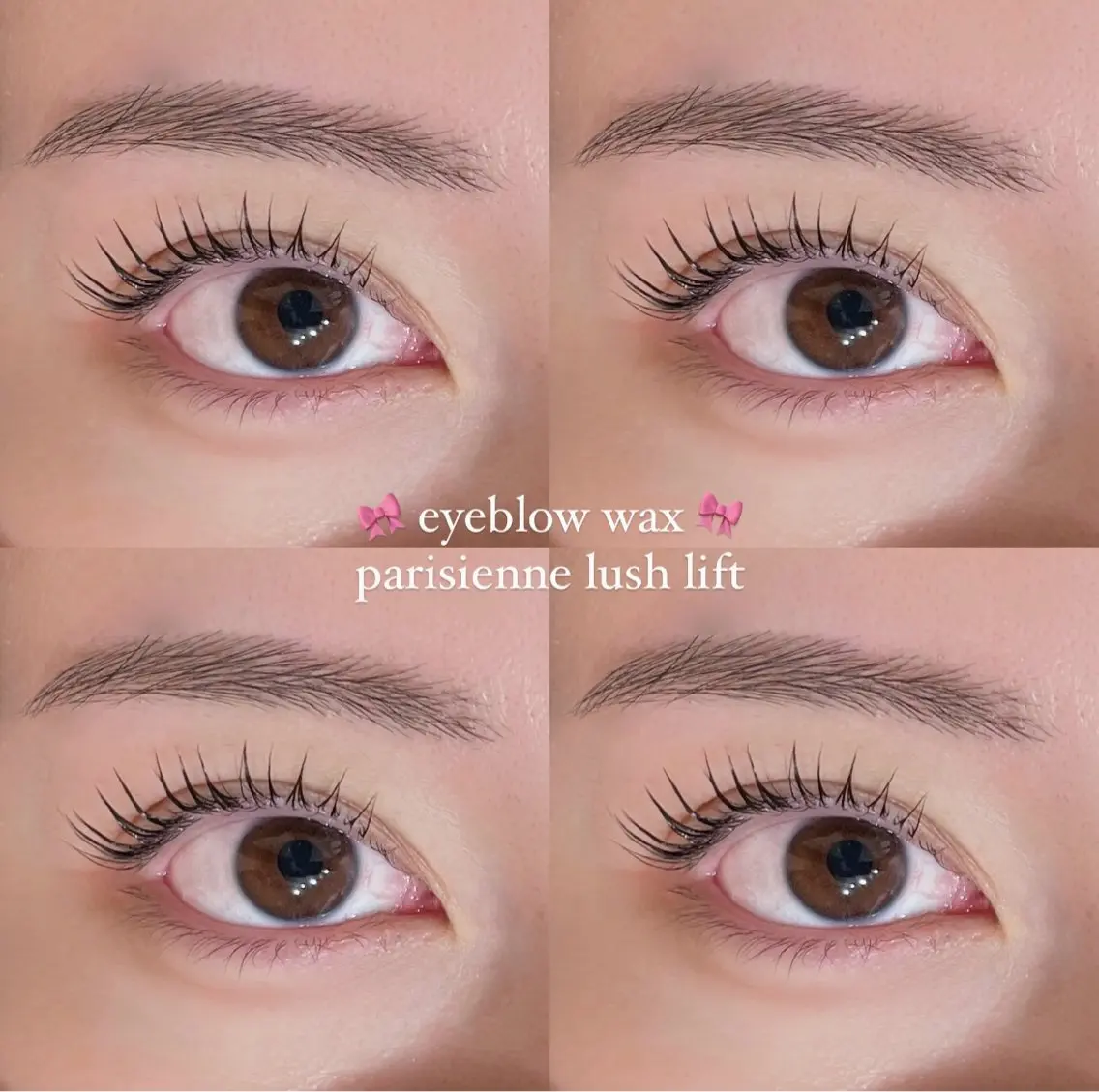 ❣️人気セットメニュー❣️まつげパーマorパリジェンヌ➕眉毛Wax🍓の写真