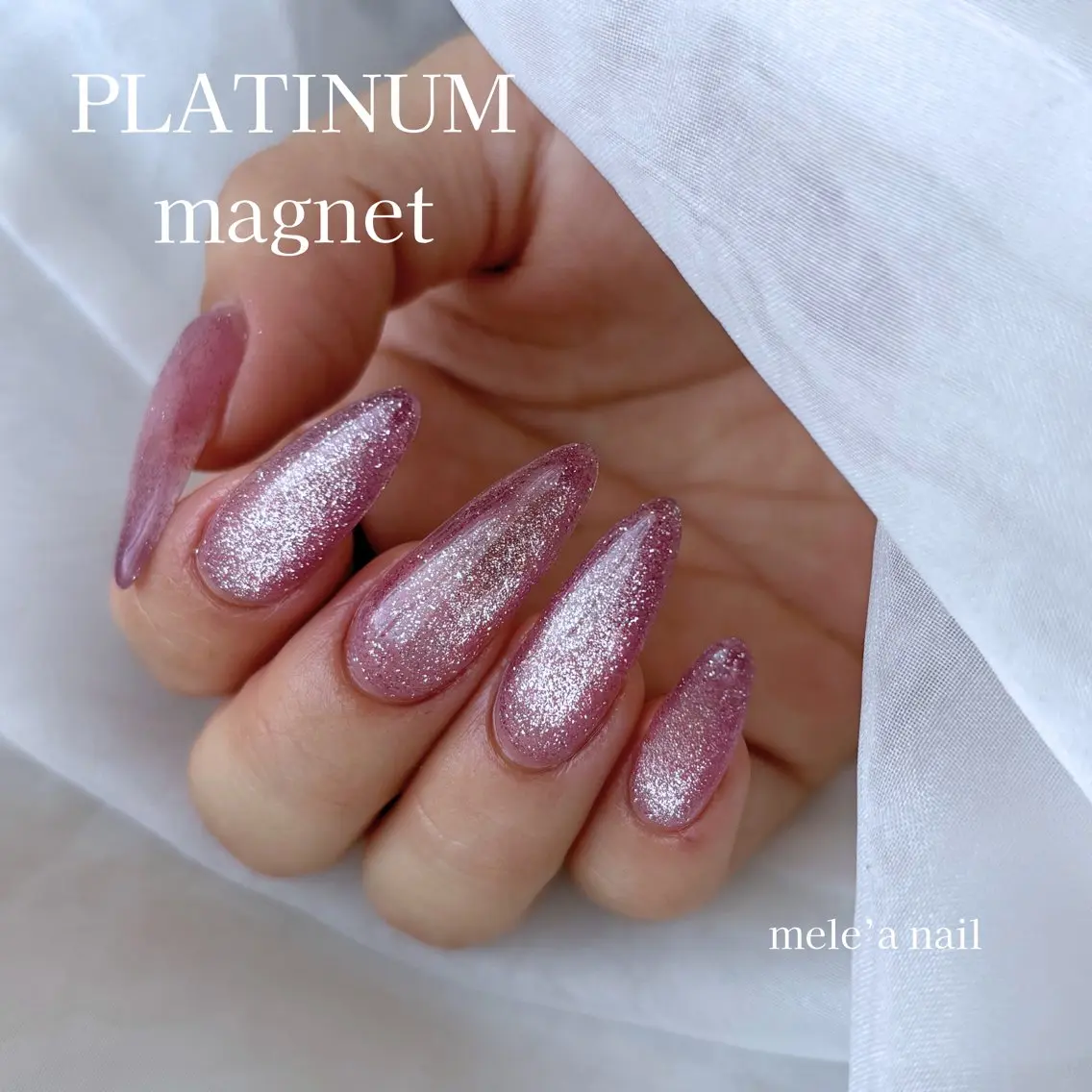 ネイル キラキラネイル ハンドネイル Mika meléa nailのネイルデザイン