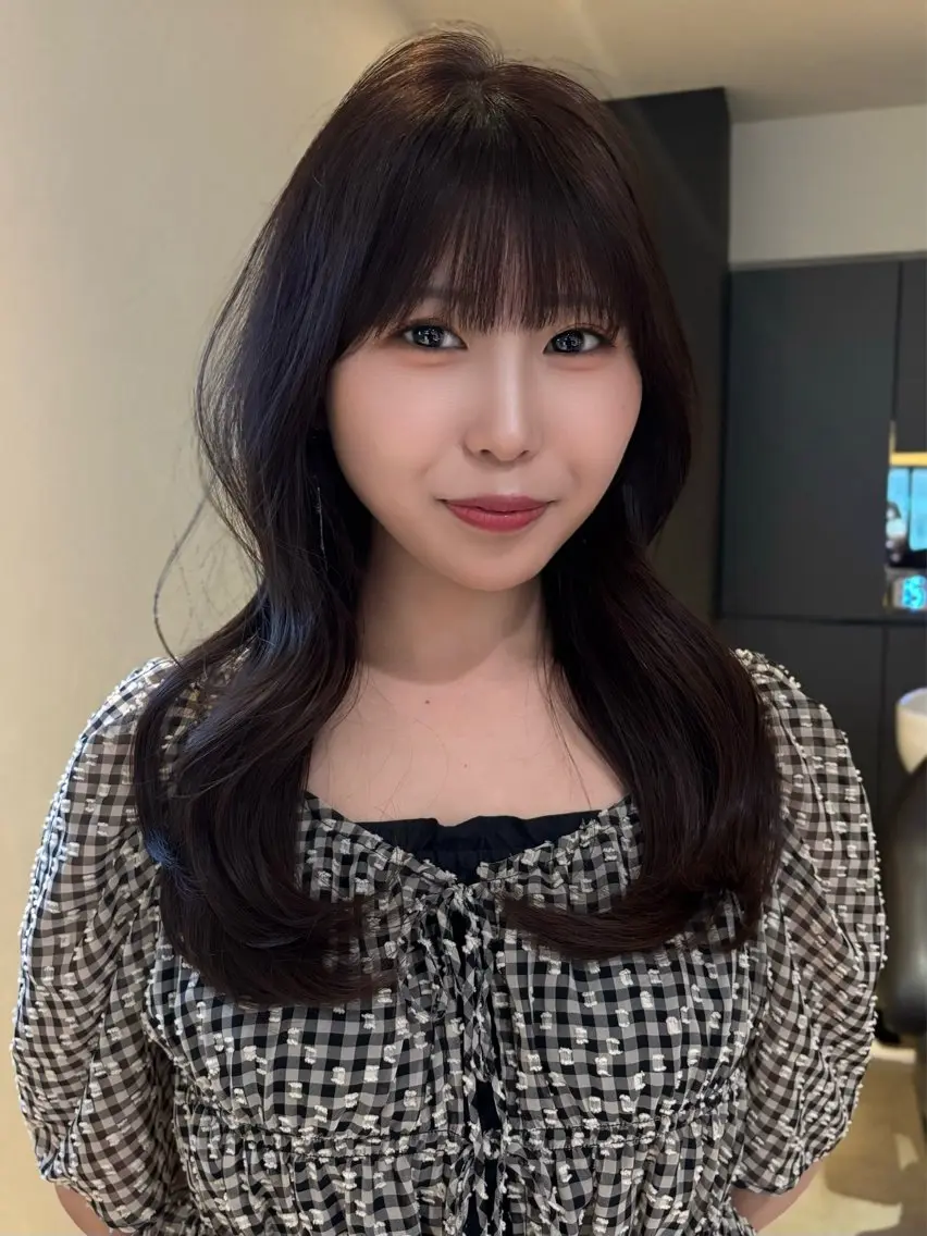 ロング 藤井 ユウキのヘアスタイル