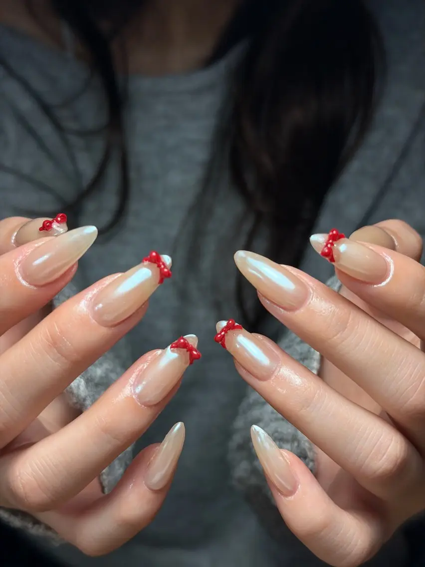 ネイル 韓国ネイル シンプルネイル ワンホンネイル CoMo Nailのネイルデザイン
