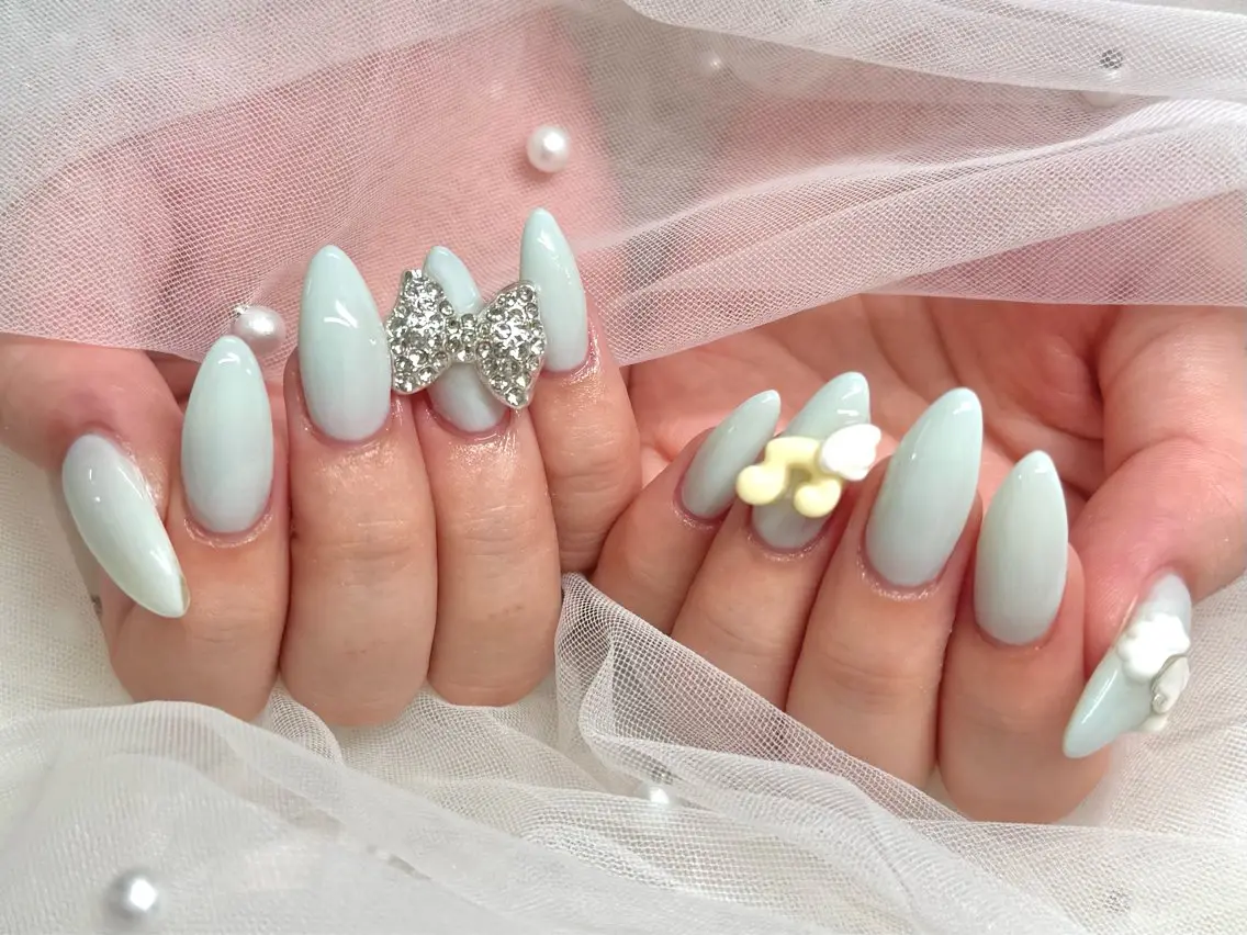 ネイル ハンドネイル 🫧Rio🫧ネイル /渋谷🫧ワンホンのネイルデザイン