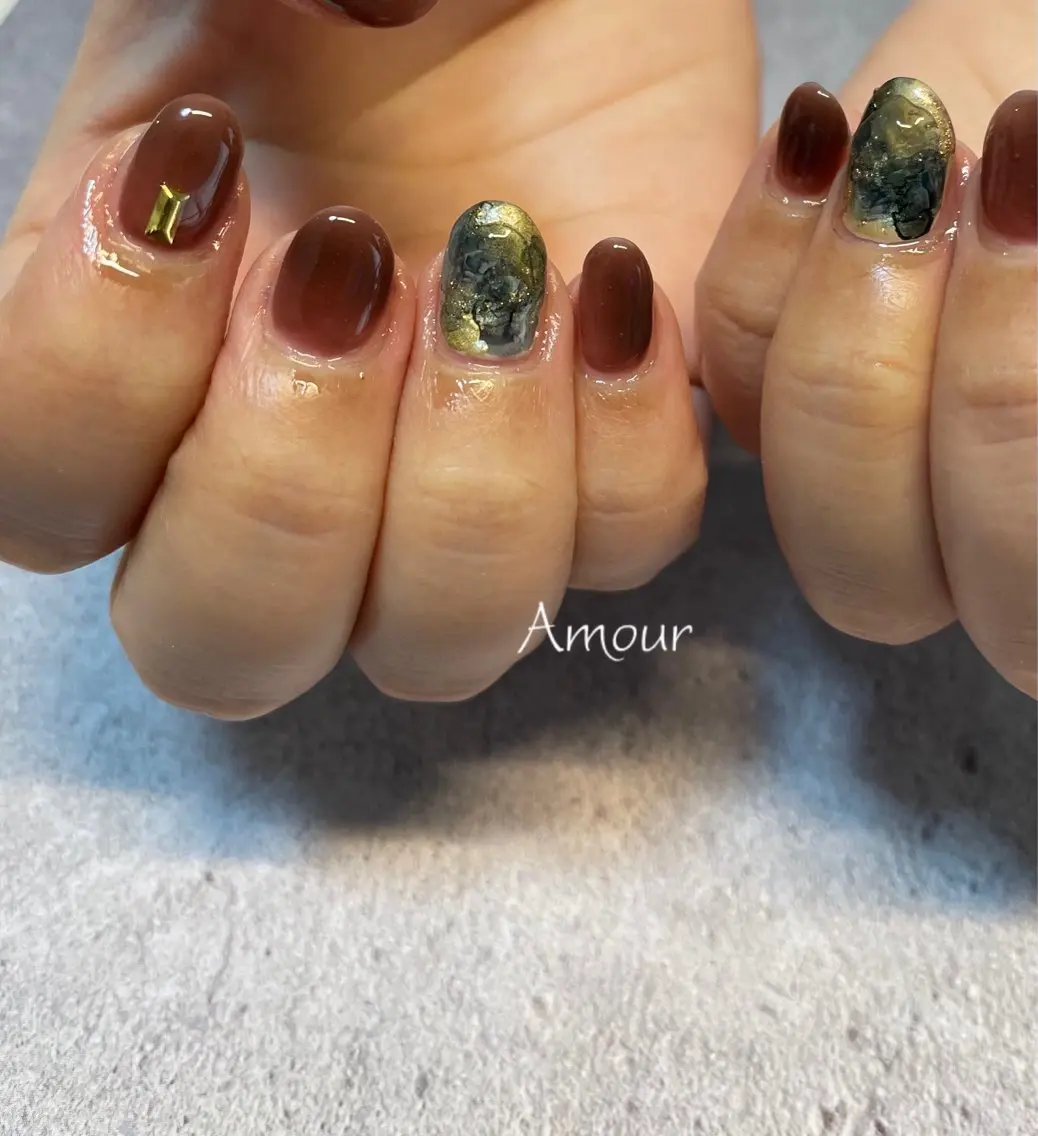 ネイル ハンドネイル Nail Salon Amourのネイルデザイン