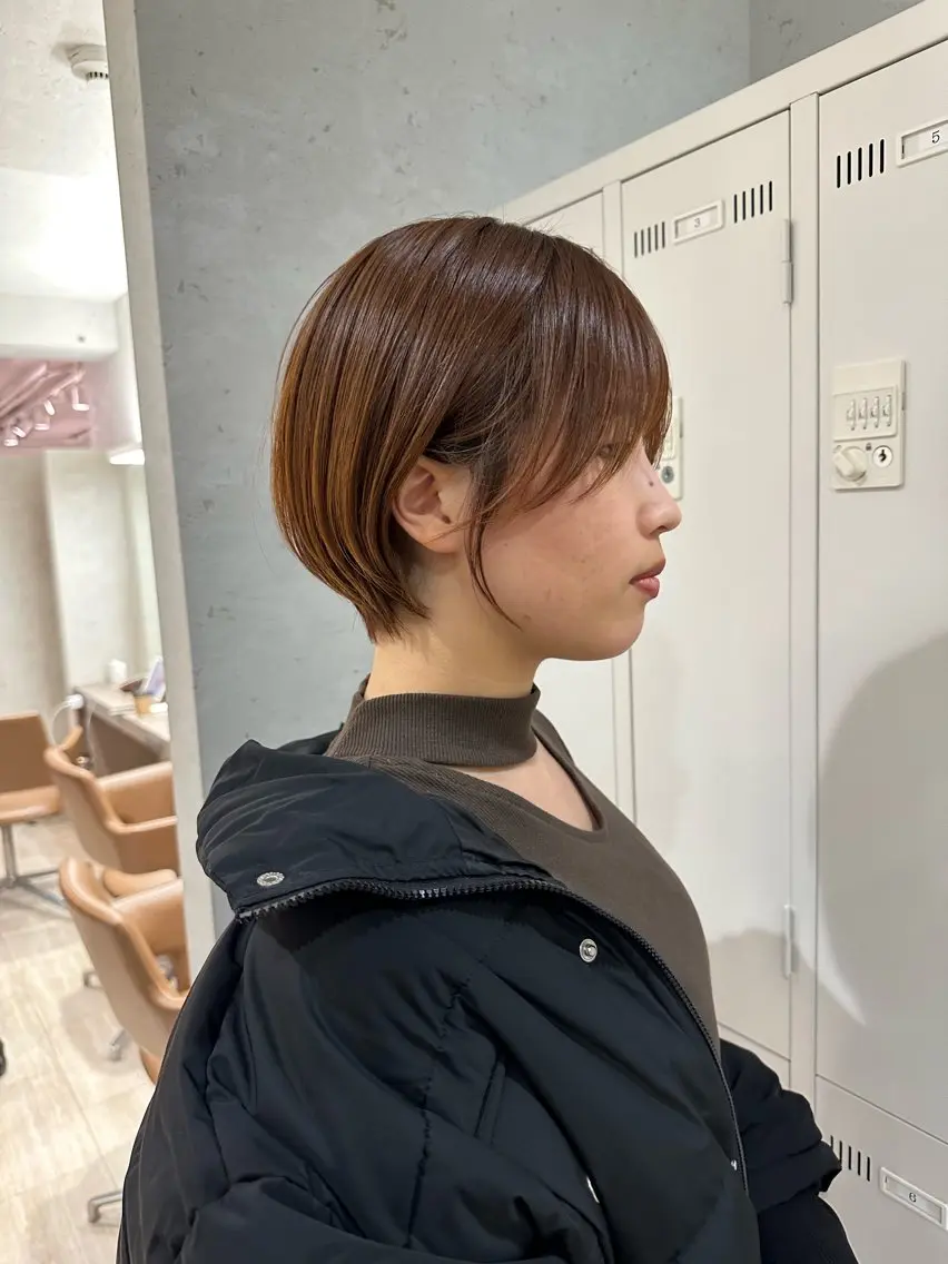 ショート 丸みショート ショートヘア ショート特化/表参道 /ぐっしーのヘアスタイル