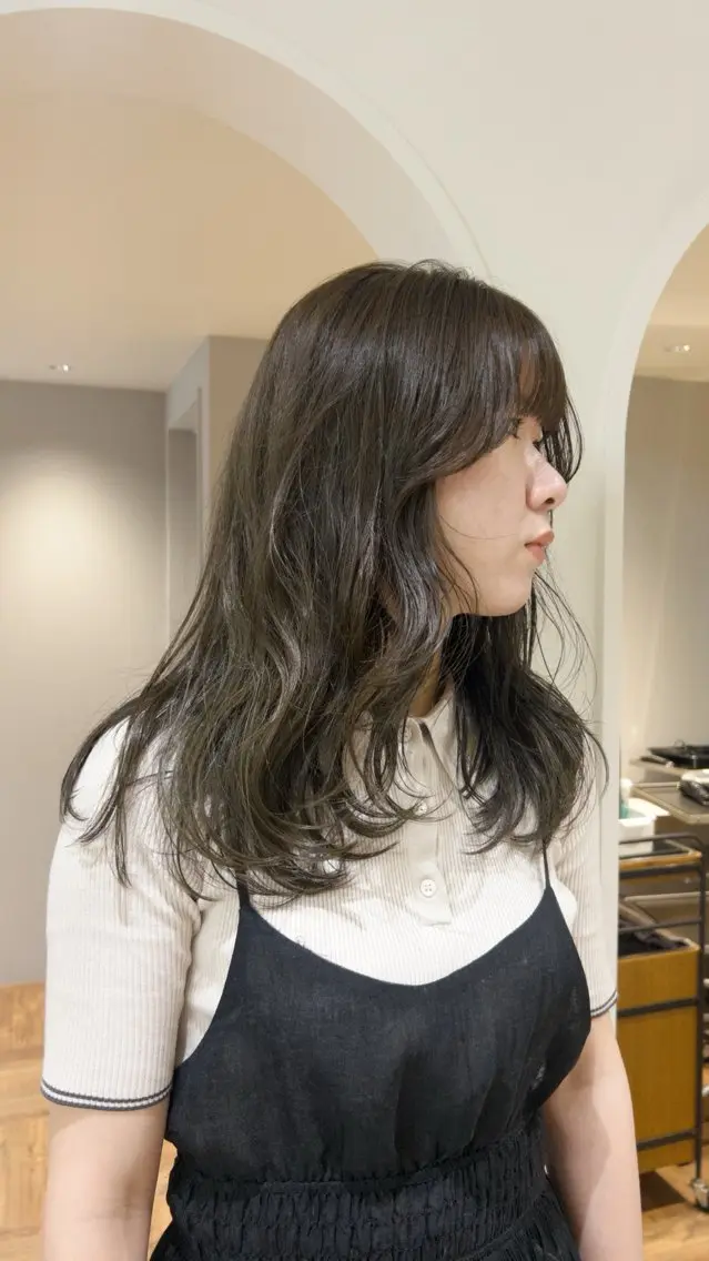 ミディアム カラー カット ヘアカラー トリートメント ❕マンツーマン施術❕ 🍊Moemiのヘアスタイル