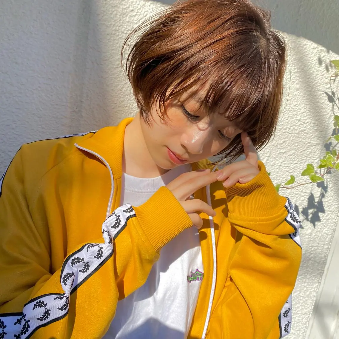 ショート ショートボブ ボブ ショートヘア 舟山 瑛太郎のヘアスタイル