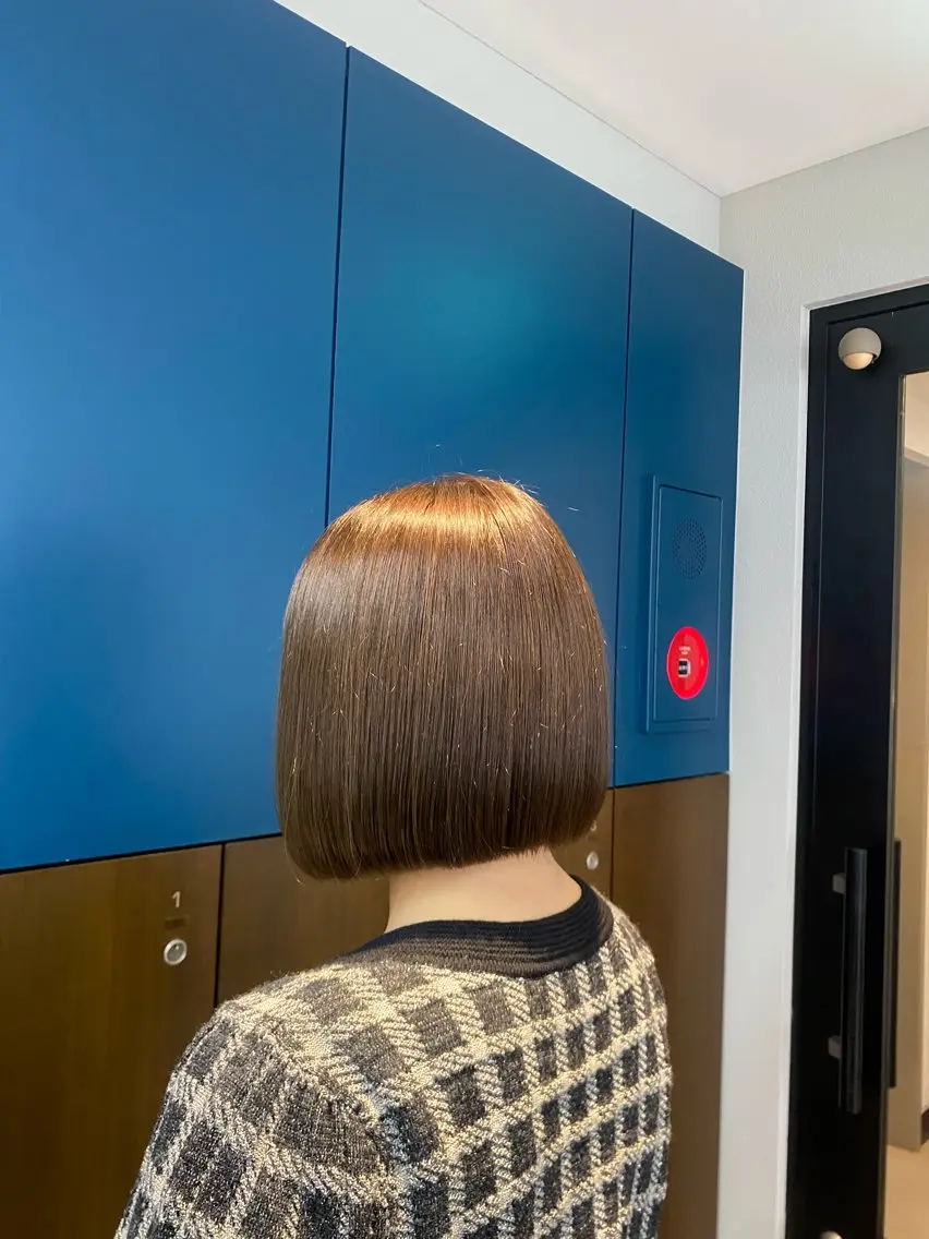 カラー カット ヘアカラー トリートメント 🦄艶髪育毛🌟毛髪 診断/セット/駒井のヘアスタイル