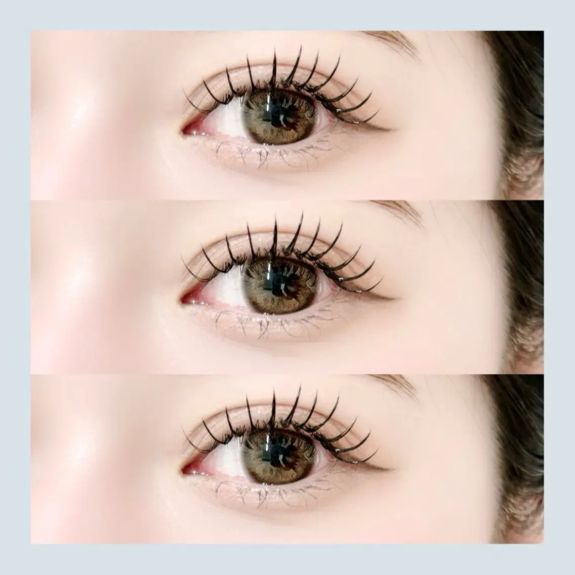 マツエク・マツパ フラットラッシュ SARA annex eyelashのマツエク・マツパデザイン