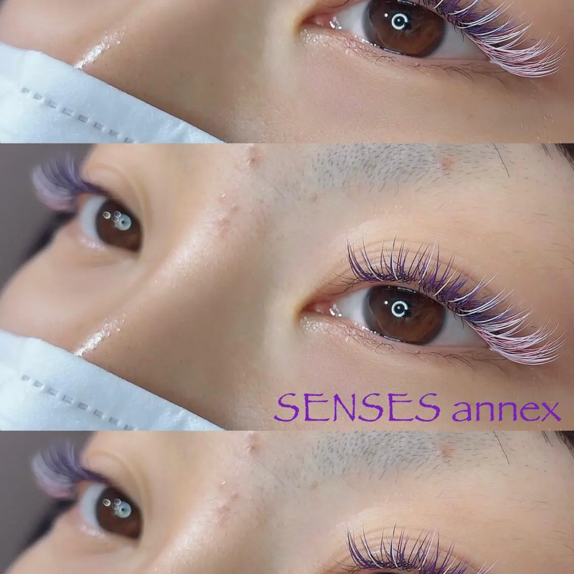 マツエク・マツパ マツエク SENSES_ WAKAのマツエク・マツパデザイン