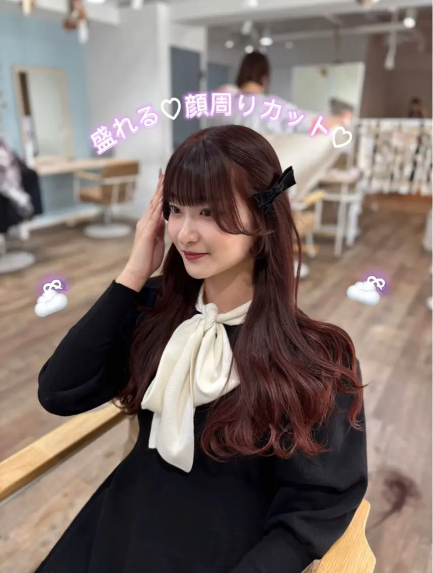 ♡ミニモ限定♡似合わせカット➕ブリーチなしダブルカラー➕1stepトリートメントの写真