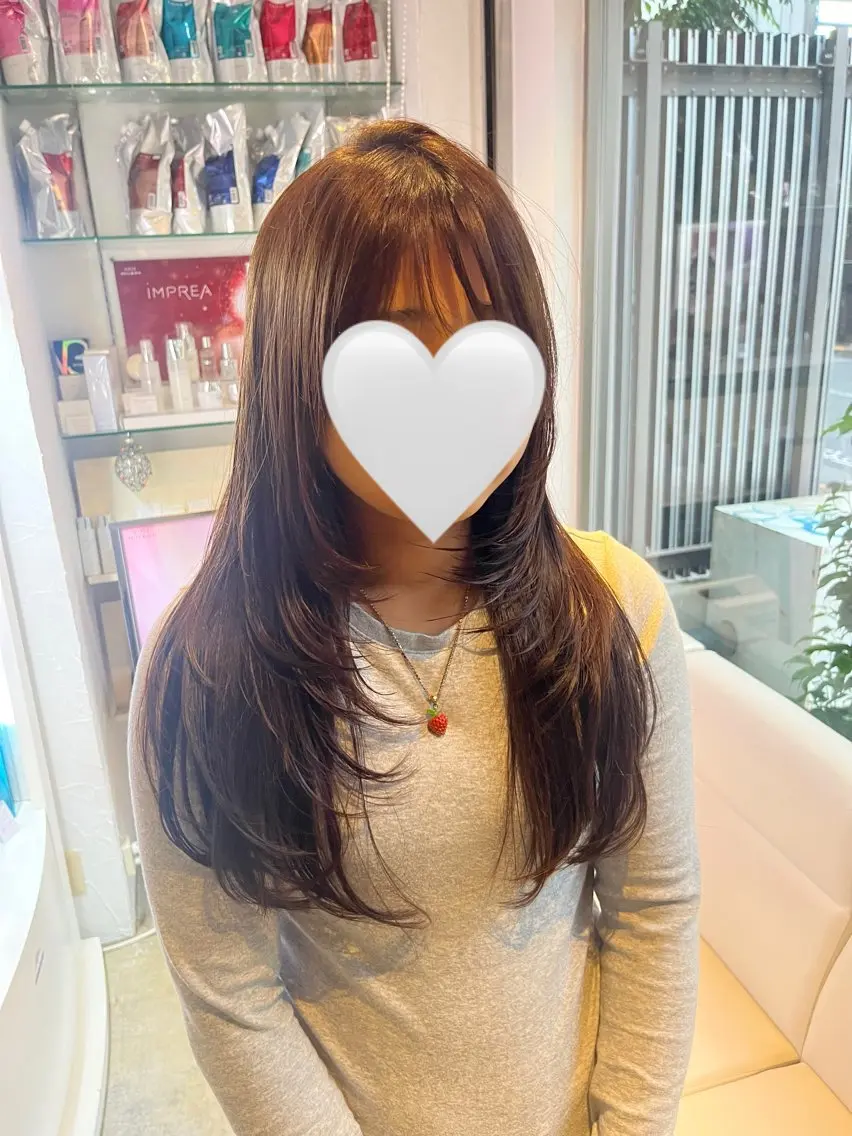 ロング ロングレイヤー レイヤーカット ロング カットモデル様募集中 /コトハ‎🪽🫧のヘアスタイル
