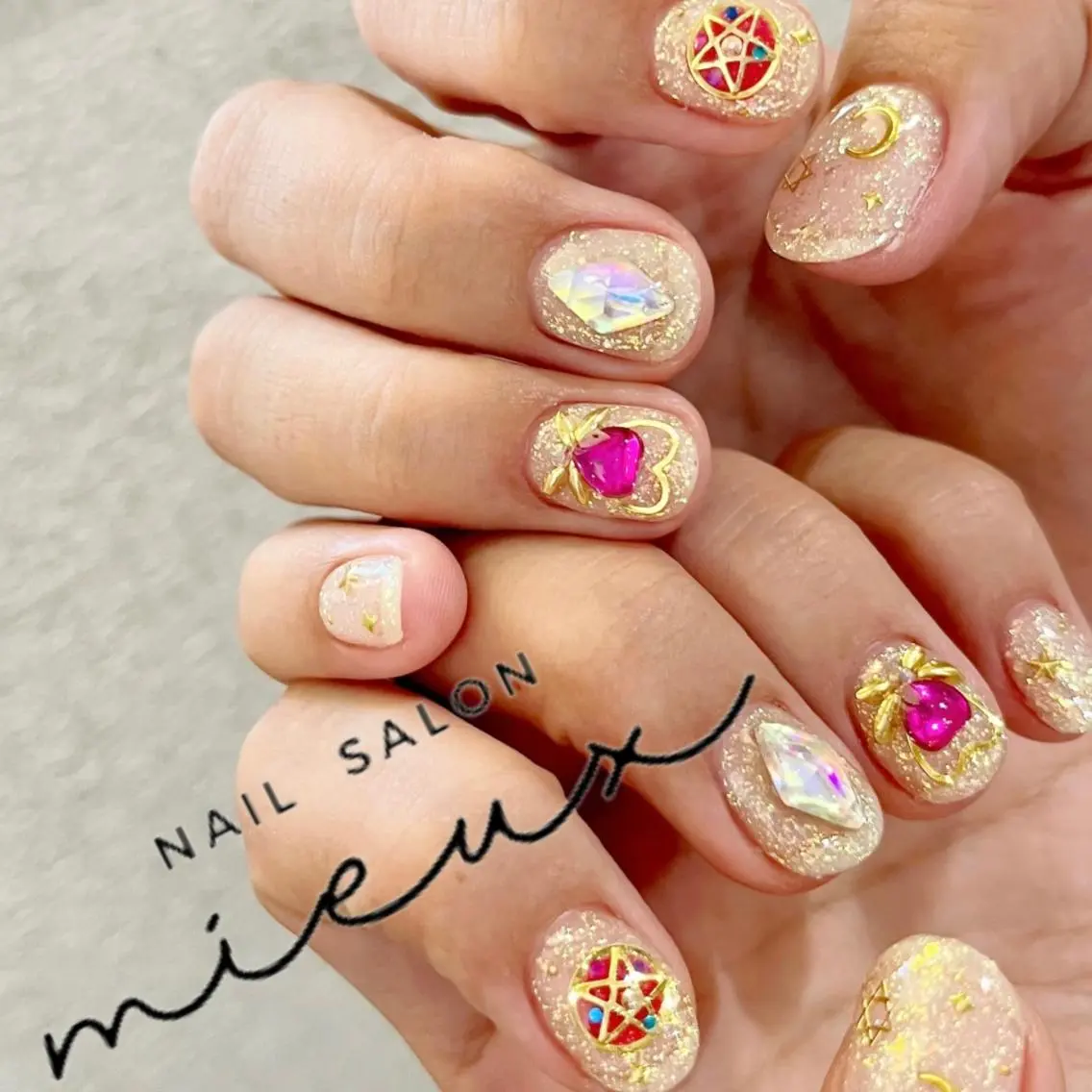 ネイル ハンドネイル nailsalon mieuxのネイルデザイン