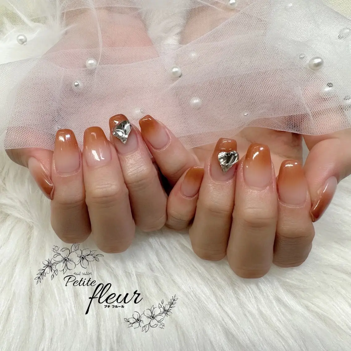ネイル グラデーション ❁⃘*。Petite fleur❁⃘*りさのネイルデザイン