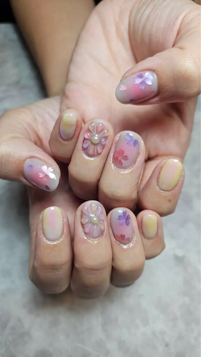 ネイル 持ち込み San＆Lily madokaのネイルデザイン
