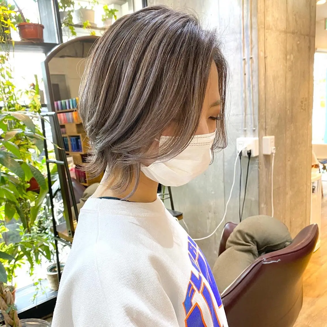 ショート カラー 増山 大起のヘアスタイル