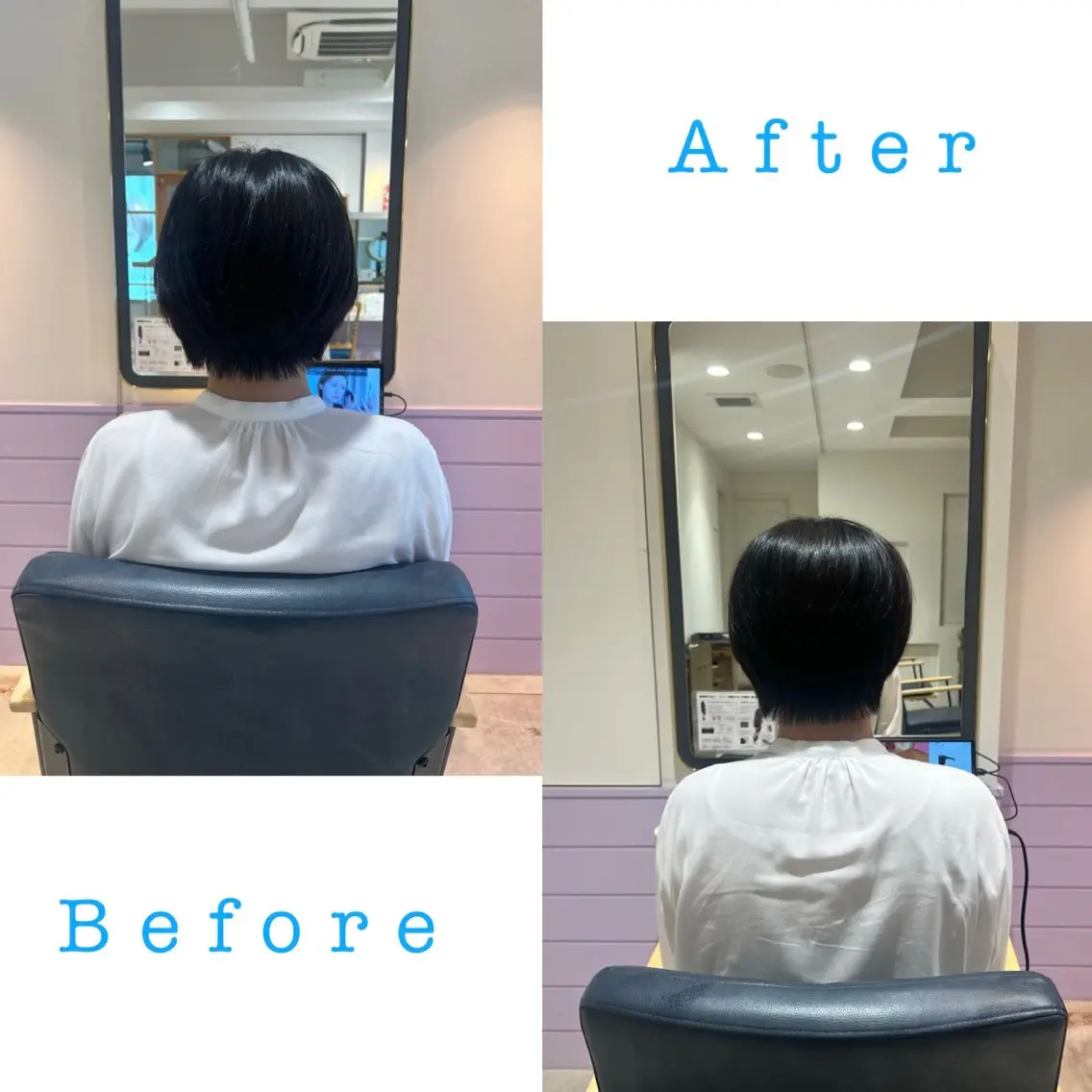 ショート ショートヘア 髪質改善✨石塚 真梨奈のヘアスタイル