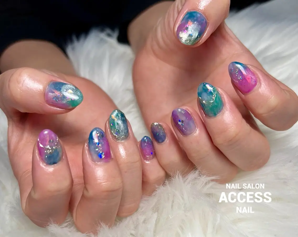 ネイル access nailのネイルデザイン