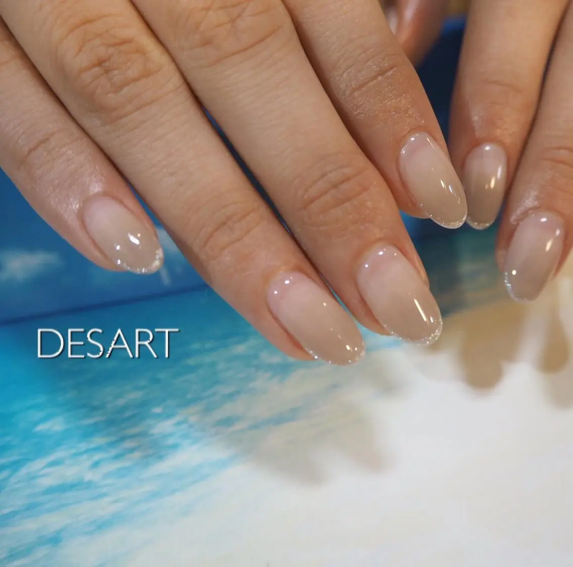 ネイル シンプルネイル ”salon" そりまちゆうこのネイルデザイン