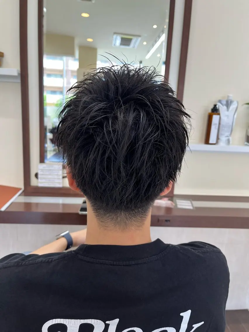 ショート メンズ モヒカン 刈り上げ 🧊メンズ特化🧊 高木航希のヘアスタイル