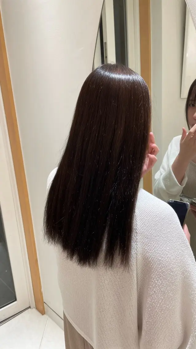 ロング レイヤーカット🎀 rina🎀のヘアスタイル