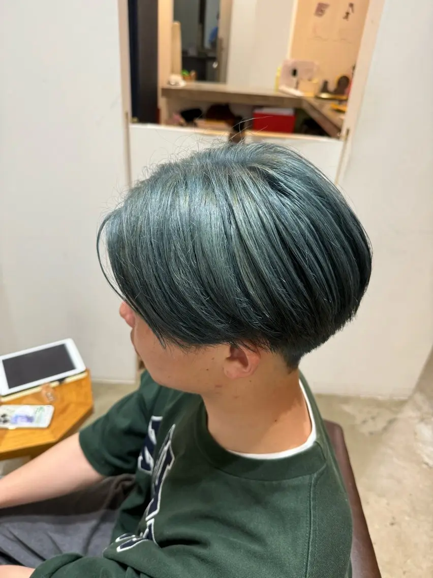 カラー メンズ カット 【Earth長岡】 新井翔壱のヘアスタイル