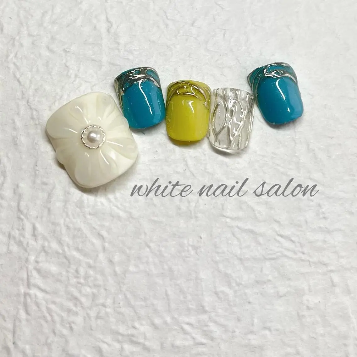 ネイル ジェルネイル ハードジェル ラメ(グリッター) 持ち込み ソフトジェル フットネイル white nail salonのネイルデザイン
