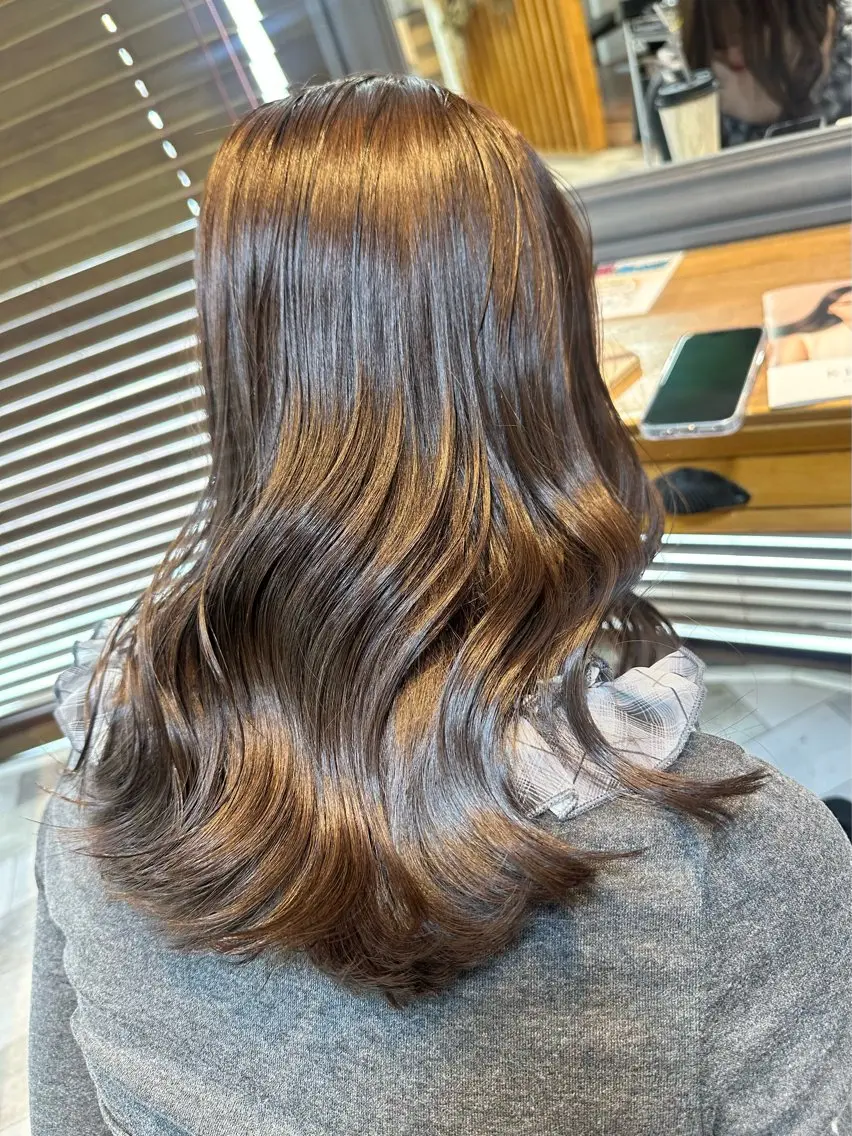 ミディアム カラー 和田 直也のヘアスタイル