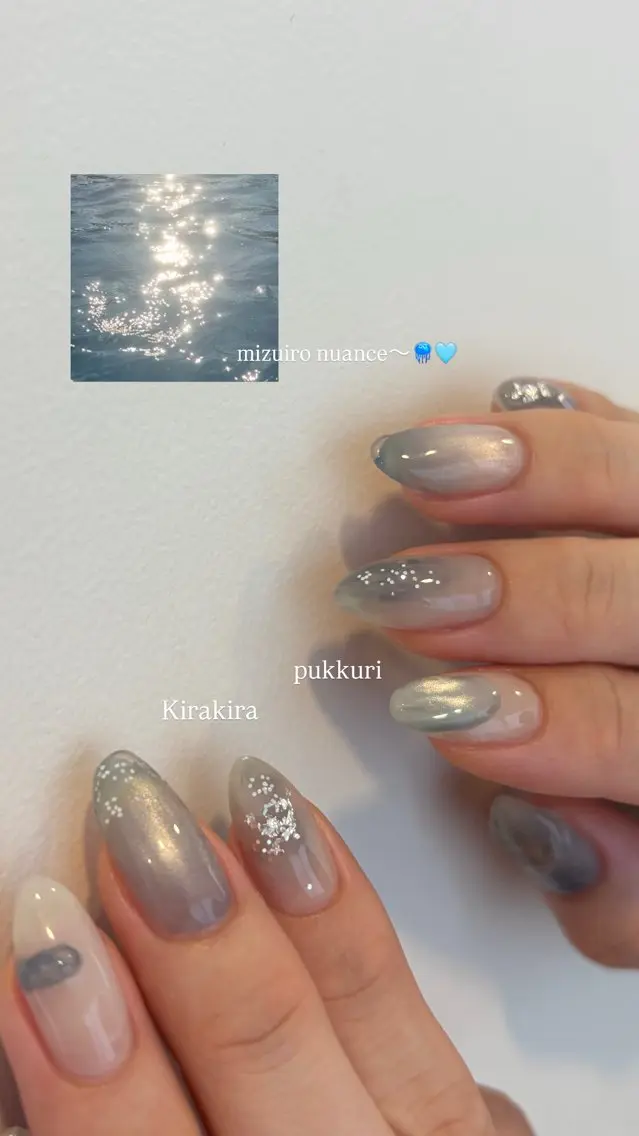 ネイル ニュアンスネイル ハンドネイル Maede Kanaのネイルデザイン