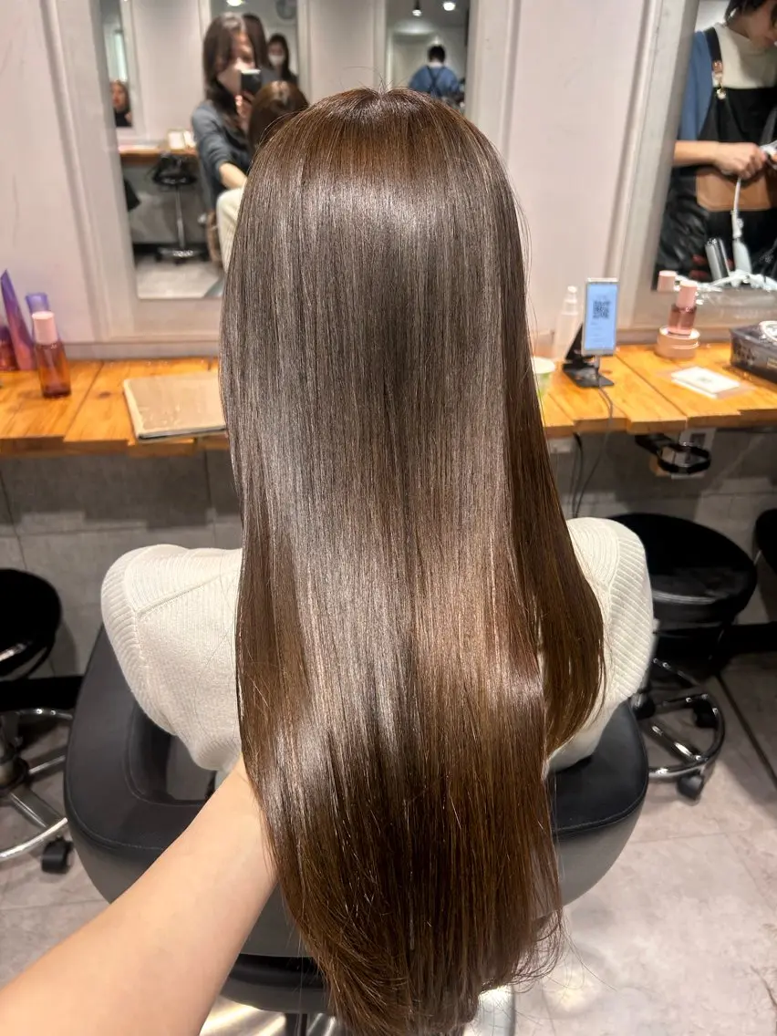 ロング カット ヘアカラー トリートメント レイヤーStyle 🪽菜々実のヘアスタイル