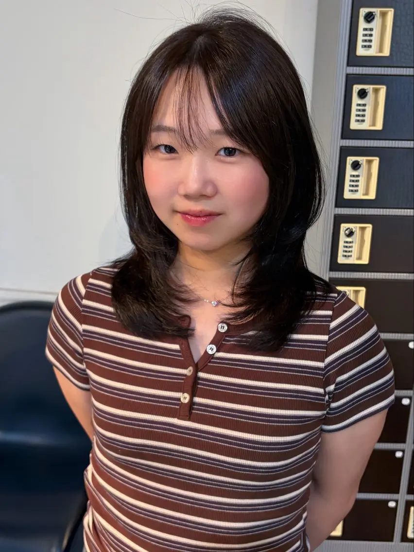 ミディアム coohair トミクラモエのヘアスタイル