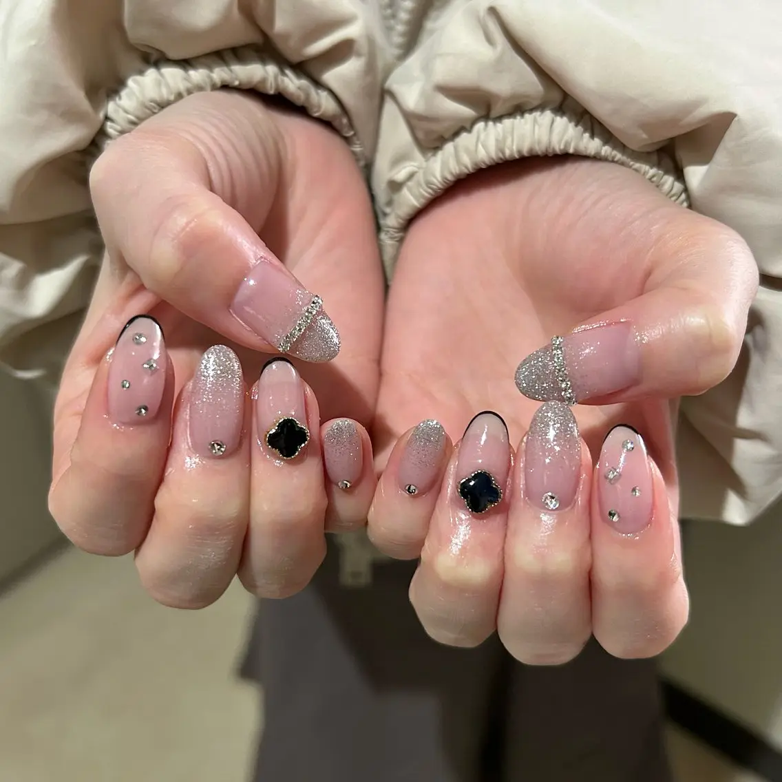 ネイル パラあり！フィルイン 美フォルムのネイルデザイン