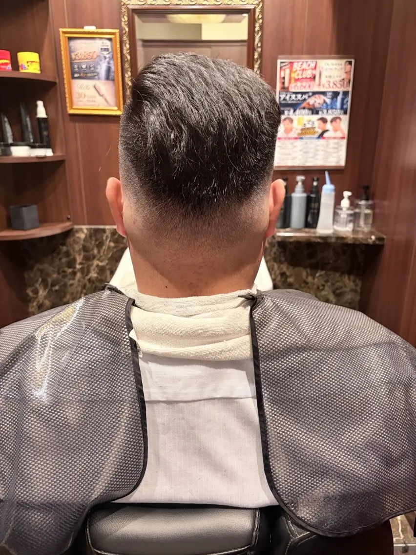 ショート 勝田 隼斗のヘアスタイル