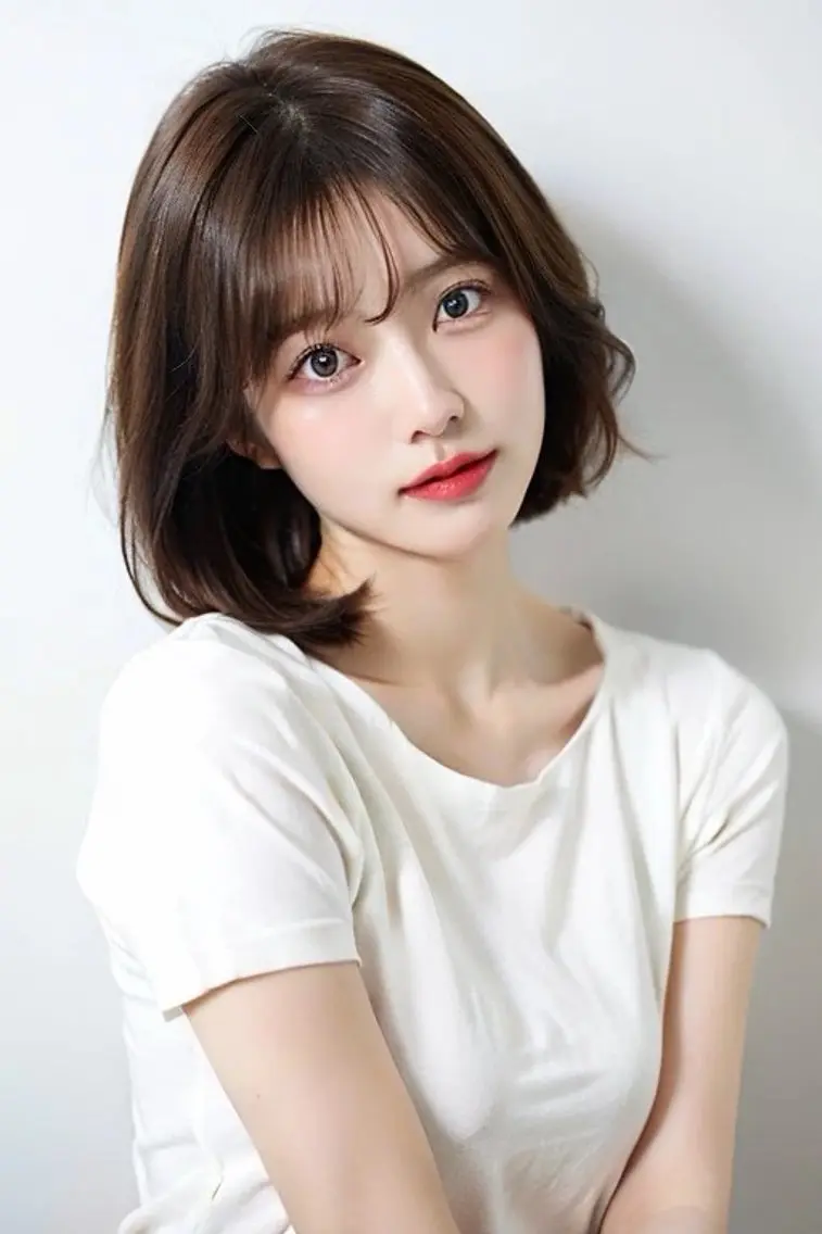 ショート カラー カット ヘアカラー トリートメント 🌈髪質改善🌈 過去の1艶サラ体験✨のヘアスタイル