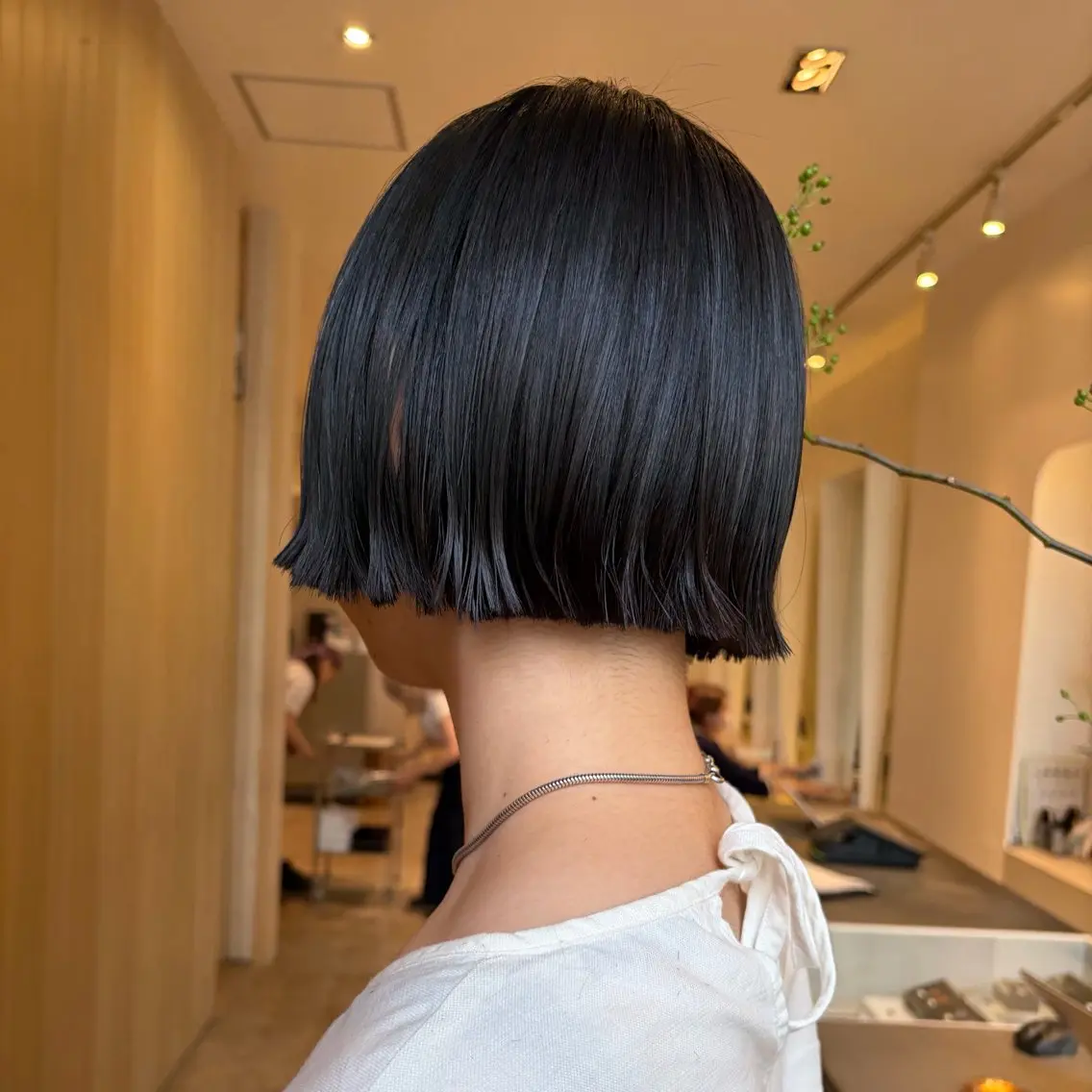 ショート ボブ カット 中野 ちよのヘアスタイル