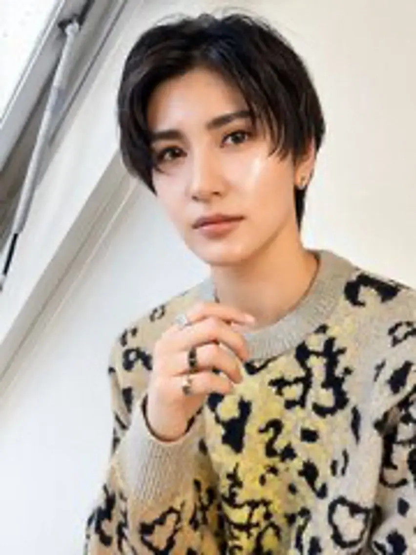 パーマ メンズ 岸本 一誠のヘアスタイル