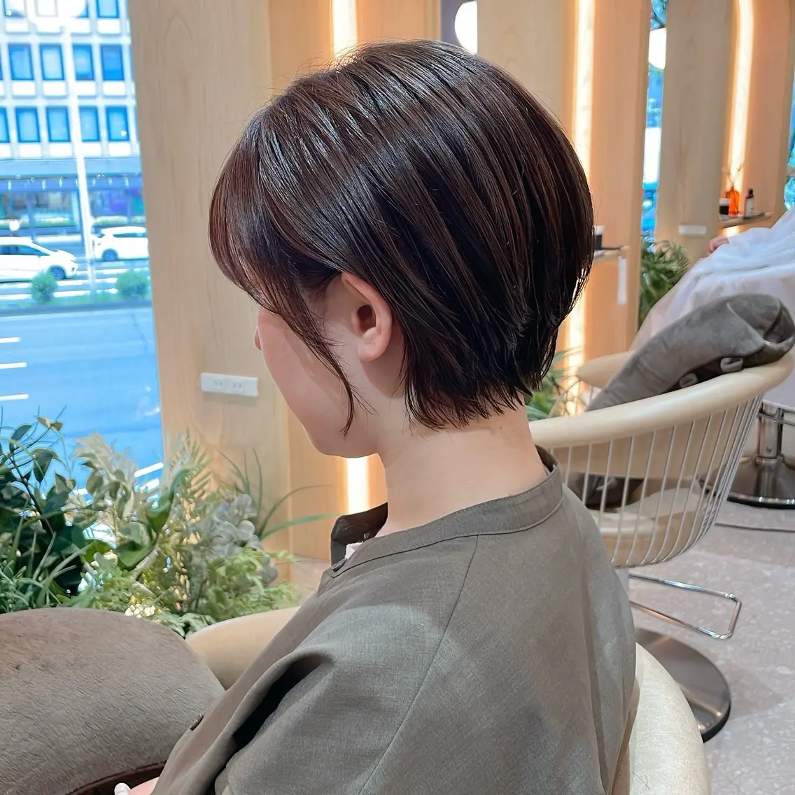 ショート カラー カット ヘアカラー トリートメント 肩上の長さお任せ☆ マンツーマン＊小泉＊のヘアスタイル