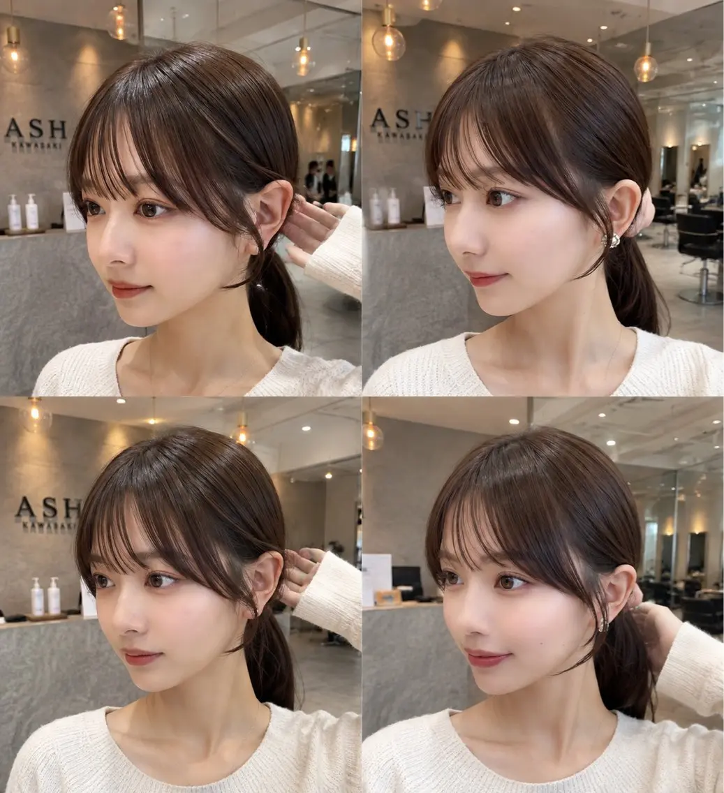 【営業後撮影モデル】顔周りカットの写真