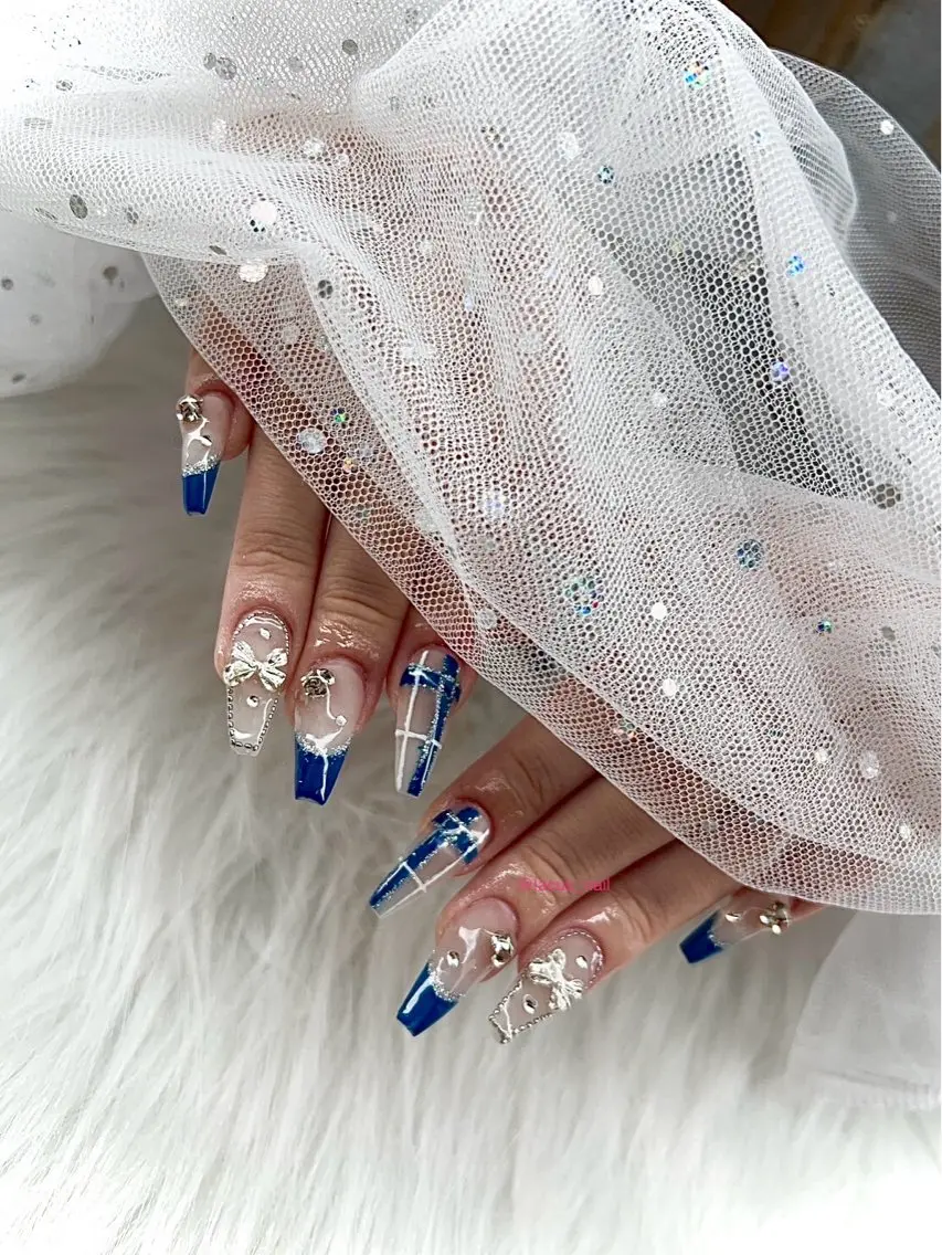 ネイル アートネイル スカルプネイル Nail Salon Lacusのネイルデザイン