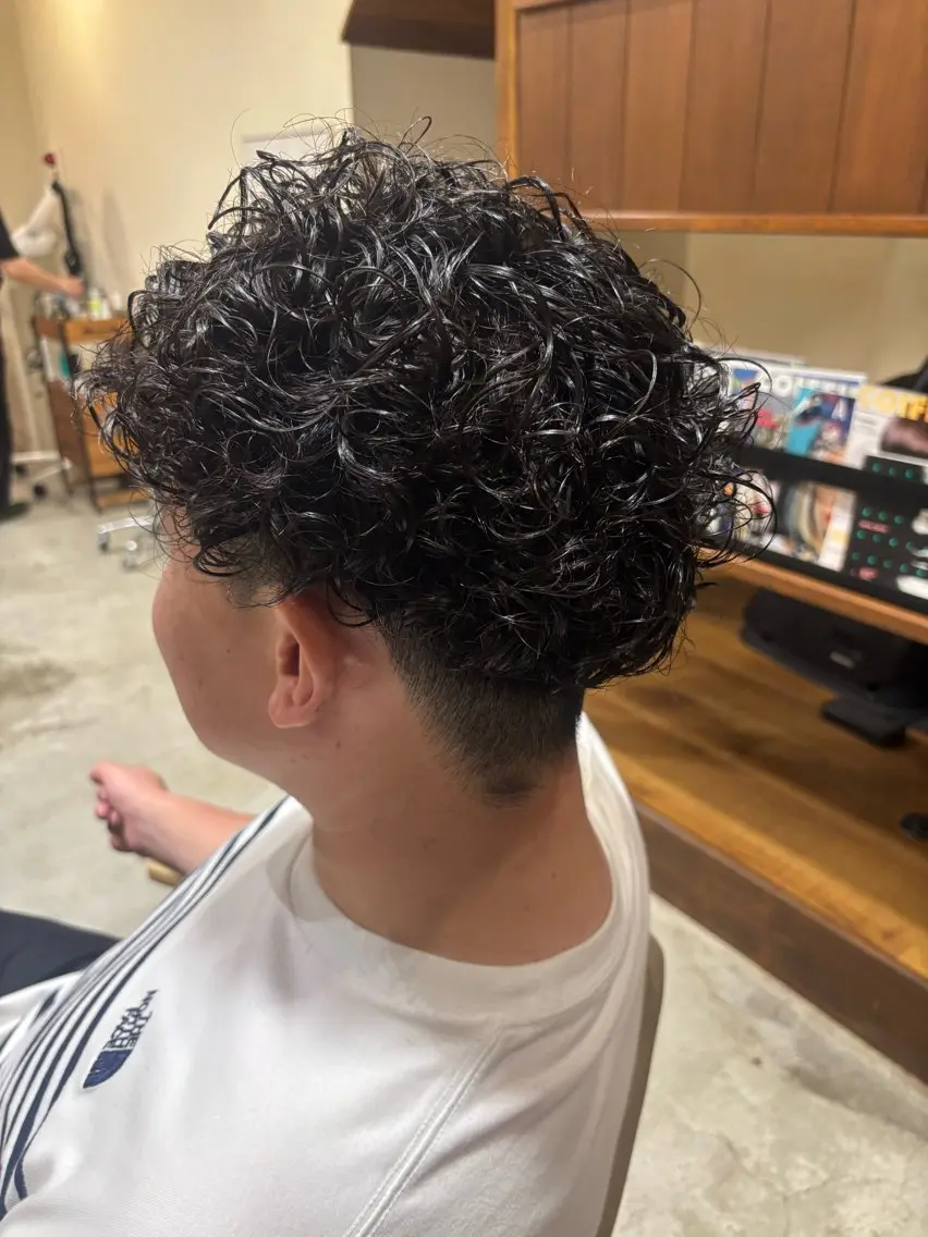 ショート カット パーマ ZAZA YUKAのヘアスタイル