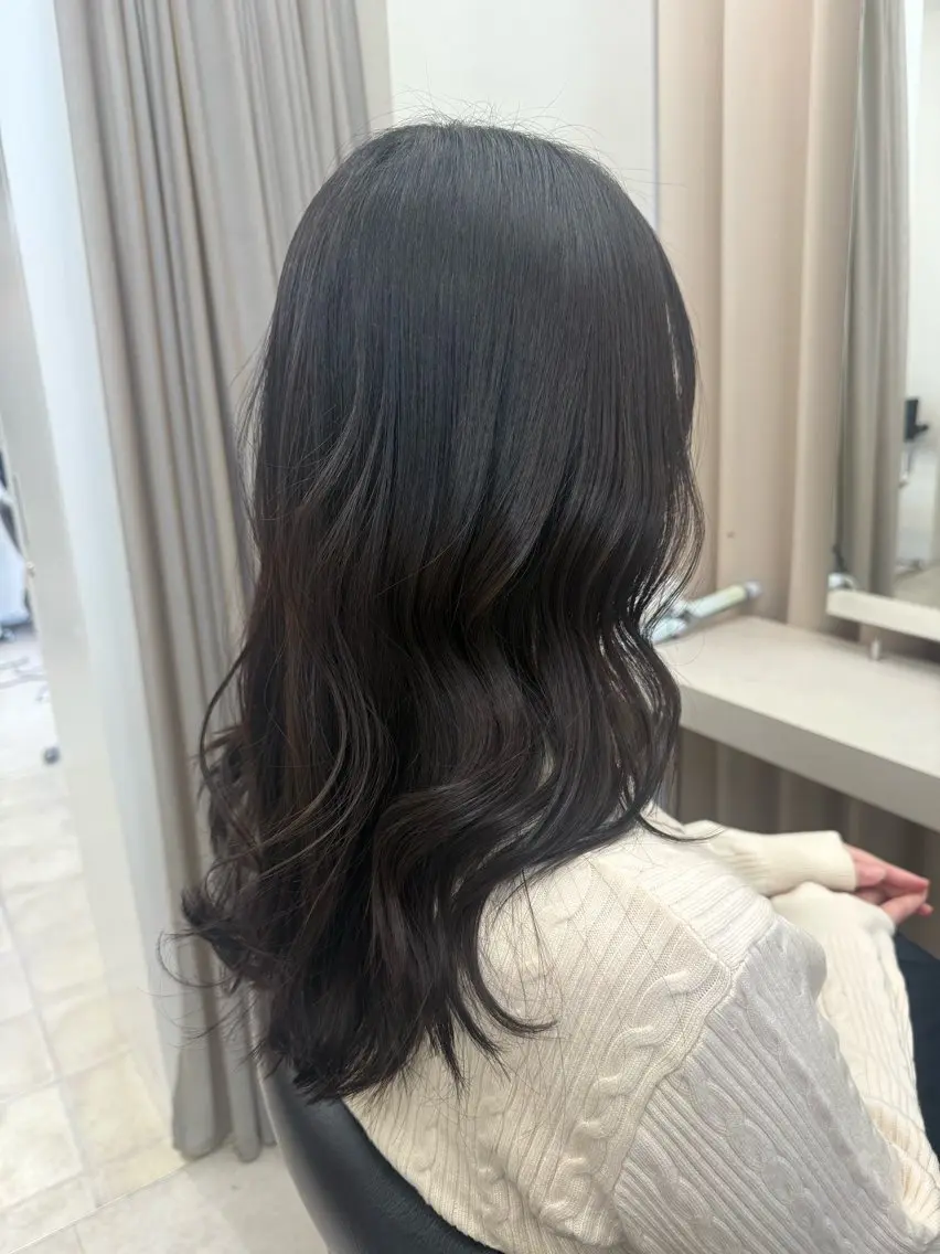 カラー カット ヘアカラー トリートメント haru 髪質改善サロンのヘアスタイル