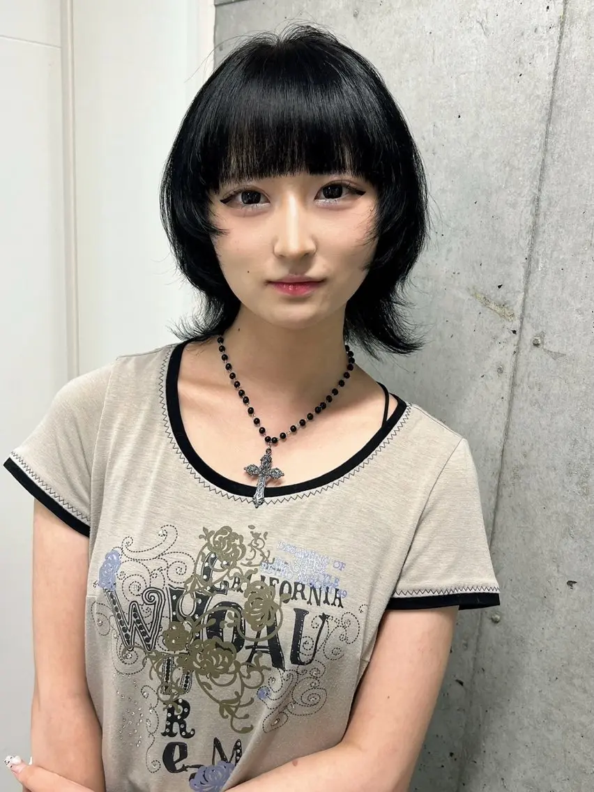 ミディアム ヘアカラー トリートメント ヘアセット sweep˖ ࣪⊹ ルカ┊ケアブリーチのヘアスタイル