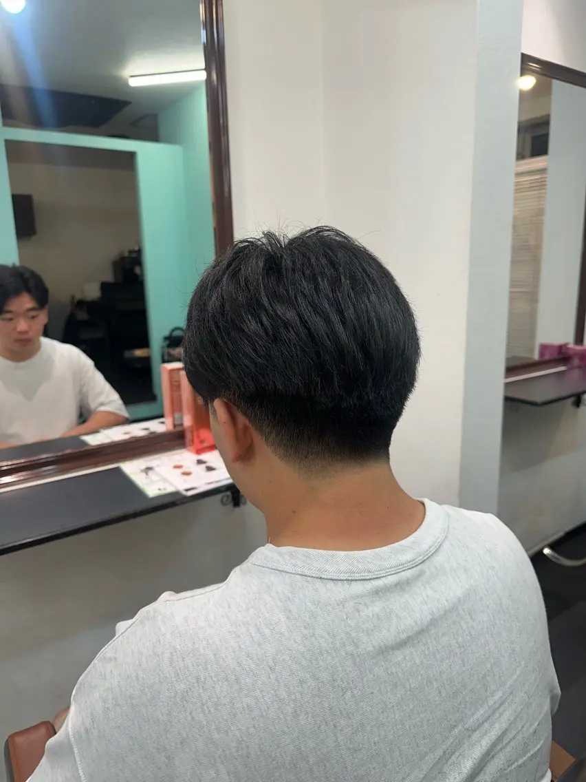 メンズ フェードカット メンズショート カット MOMO 💕💕のヘアスタイル