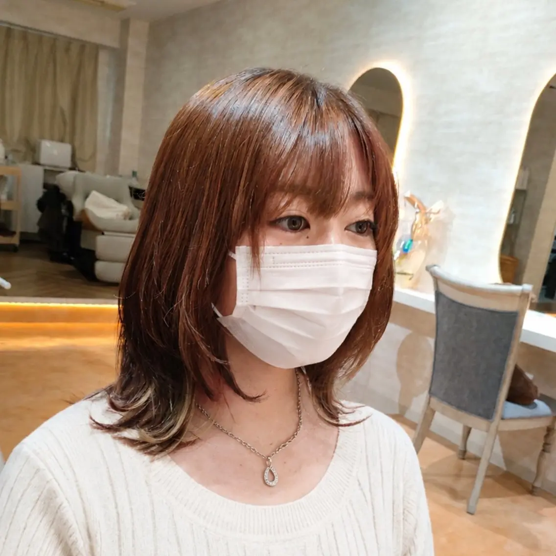 ミディアム カット 縮毛矯正 トリートメント 松澤日菜 ✂メンズ歓迎のヘアスタイル