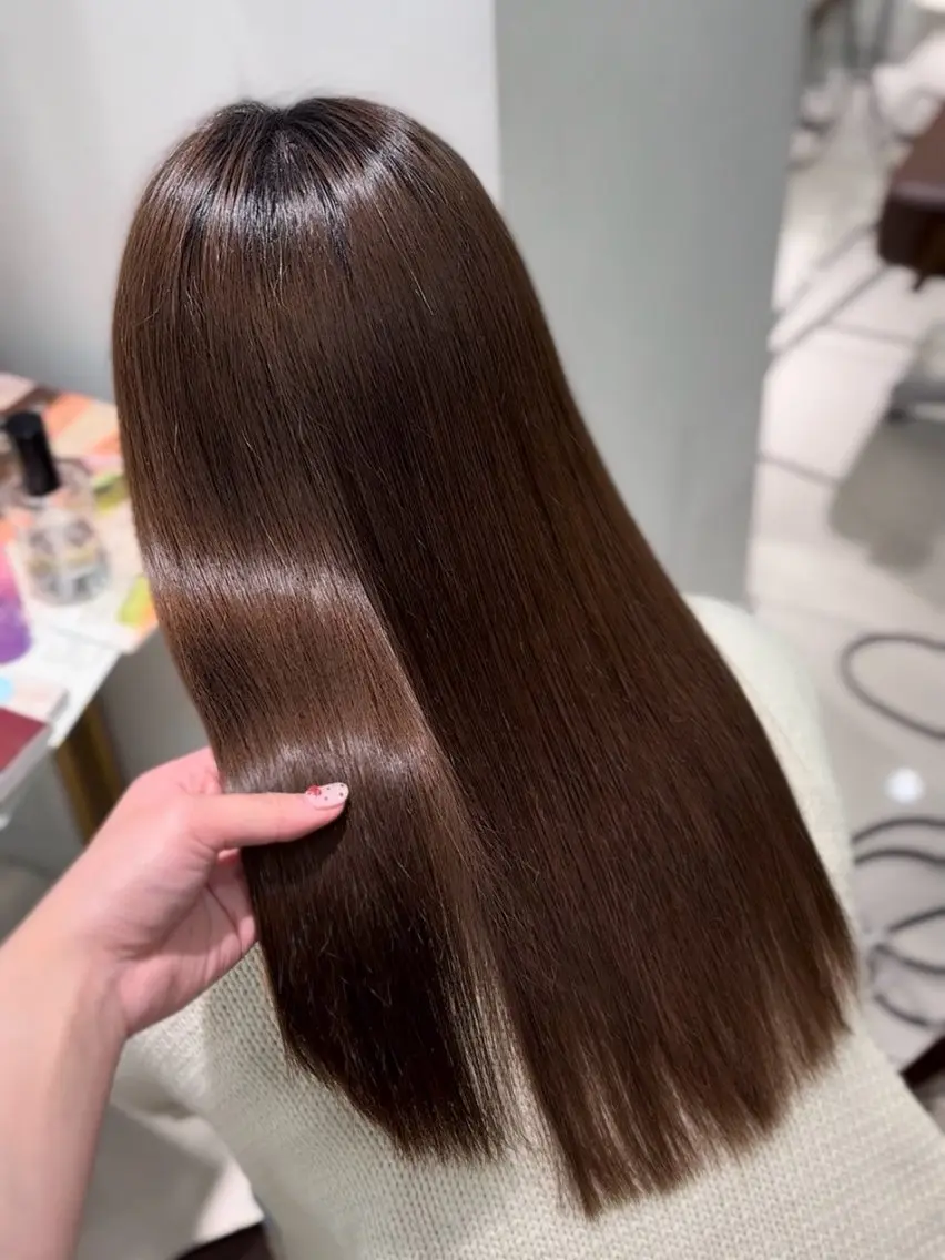 ロング トリートメント ヘッドスパ 艶モテカラー miku🏳️‍⚧️のヘアスタイル