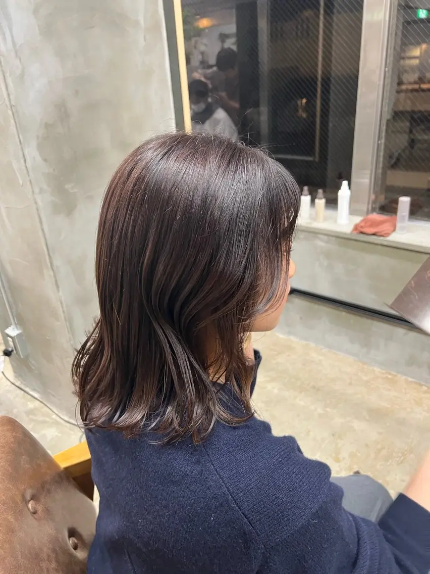 ミディアム freera 希帆 kihoのヘアスタイル